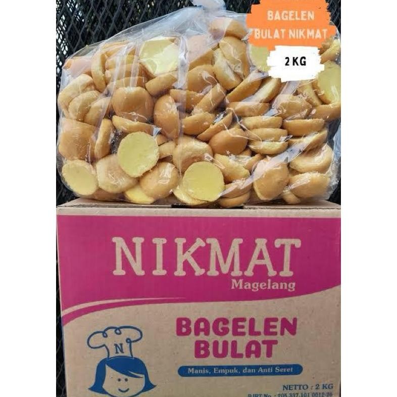 

1 BAL (2 KG) BAGELEN MINI SUSU NIKMAT
