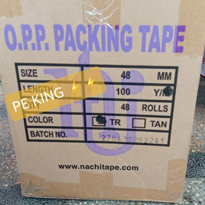 

ISOLASI NACHI BENING / COKLAT PER BOX. Barang Asli No KW! Kirim Kilat