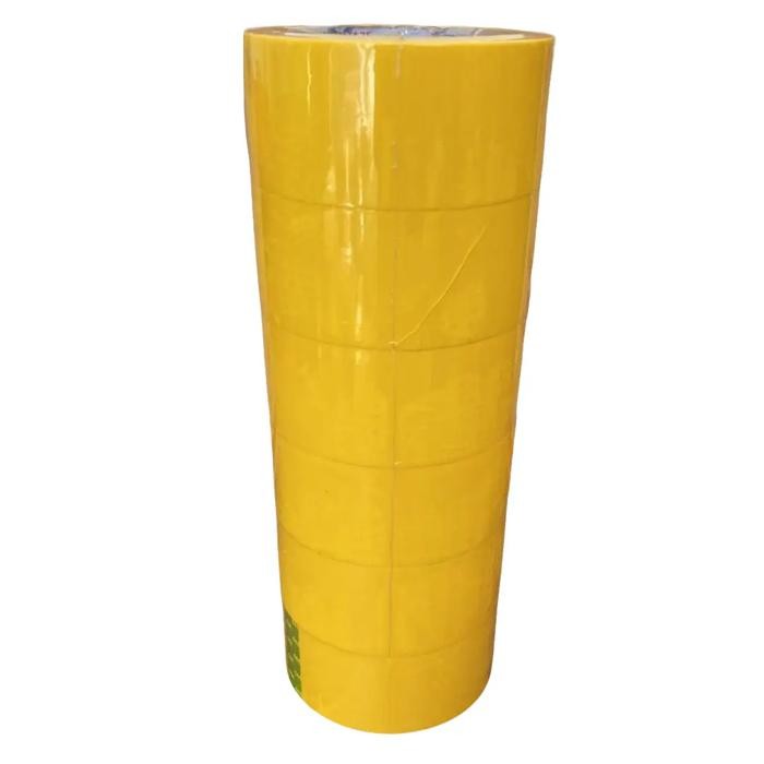 

Lakban Warna Kuning 45mmx90yard 1 Slop isi 6 pcs Seven Star
