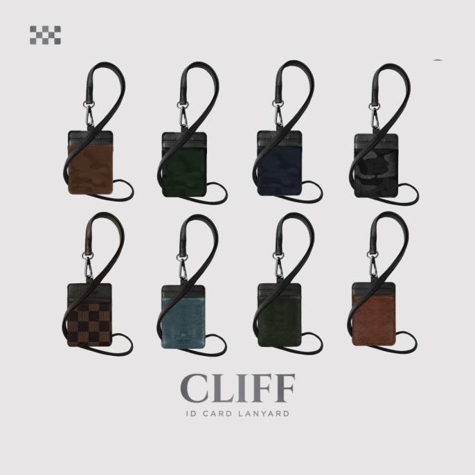 

PROMO / Ray Clyn - ID Card Lanyard II/ Name Tag / Lanyard ID Cardholder Kulit Non COD