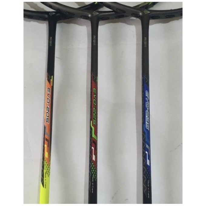 Raket Badminton NEW DUNLOP EVO 205/ EVO 225/ EVO 235 +SENAR + GRIP ORI Terlaris