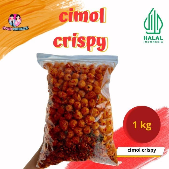 

Keripik Cimol Pedas Duan Jeruk 1 Kg ( Cod ) Best Seller Food Snacks Chips Snack Cemilan Kering