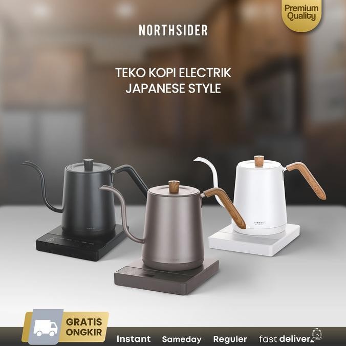 Jinsei Teko Kopi Electric Gooseneck coffee kettle Japanese ZK-KH202