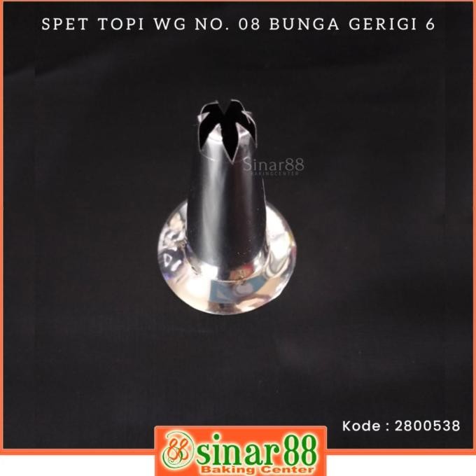 

cusss order] SPET TOPI WG NO. 08 BUNGA GERIGI 6