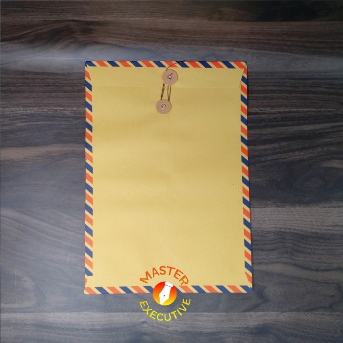 

Crab Air Mail Amplop 310 Tali Coklat Tebal 100 Lembar / 25 X 35 New