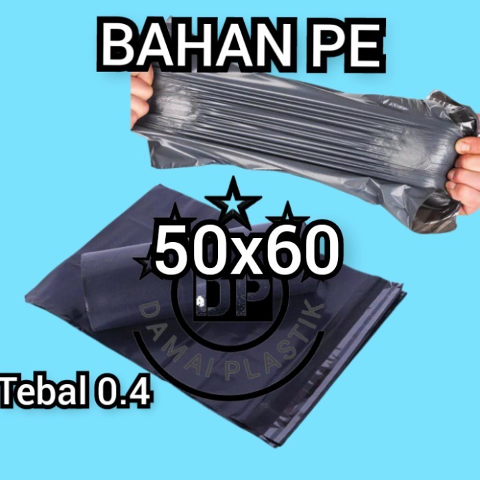 

Plastik Packing Olshop Online Shop Ol 50X60 Polymailer Warna Hitam Original