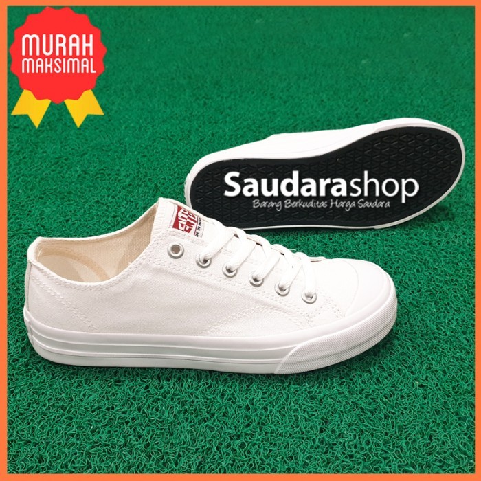 Sepatu Ventela Basic White Lc / Sepatu Ventela Basic Putih Low