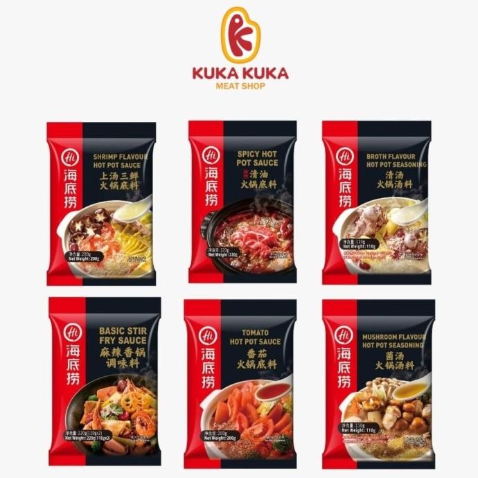 

Bumbu Haidilao | Bumbu Hotpot Instan | Suki Shabu Shabu Instant | Mala