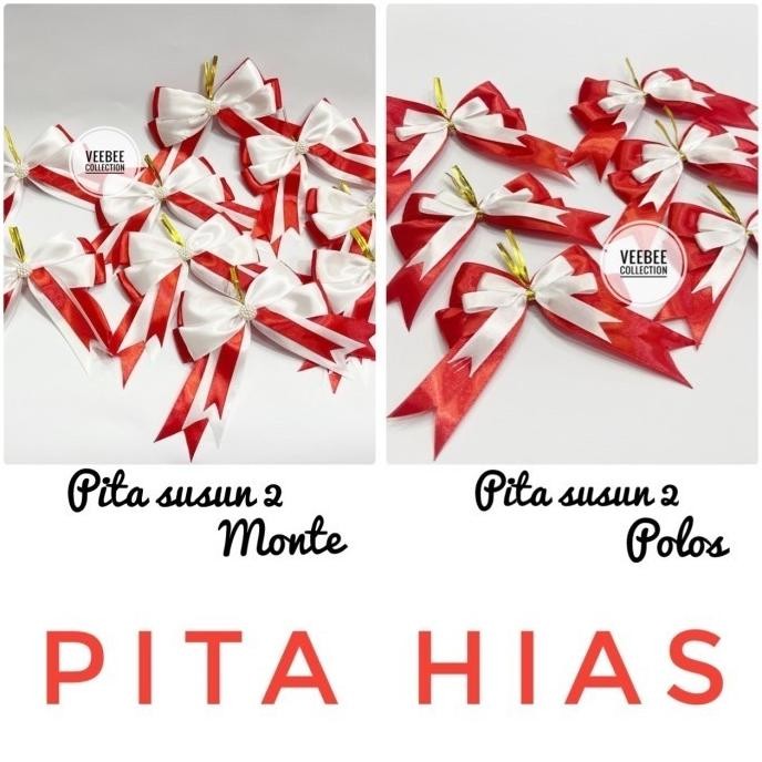 

>>>>>] Pita Hias Merah Putih/Bros merah putih/ Pita tempel Kado hadiah acara