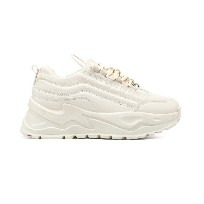 Pvn Taecyeon Sepatu Sneakers Wanita Casual Sport Shoes Cream 234
