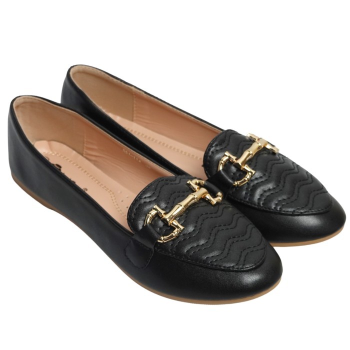 Dr. Kevin Sepatu Wanita Hak Rata Treples Ballerina Flat Shoes 551-114