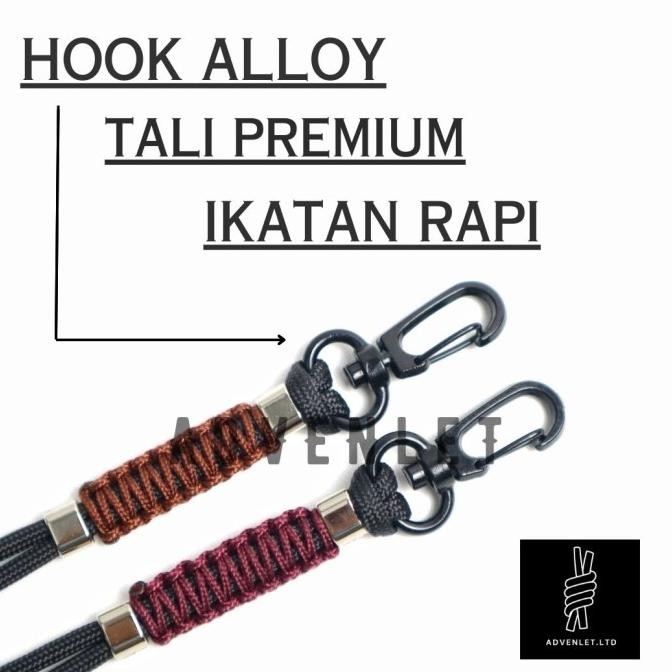 

PROMO / Lanyard Universal Tali Paracord Gantungan Kalung Free O Ring Multi Use Non COD