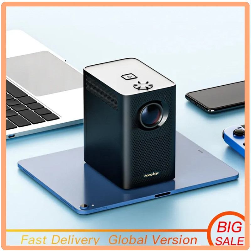 New S30MAX Android Wifi 4k Smart Portable Projector with WiFi and Bluetooth Pocket Outdoor 4K 9500L 