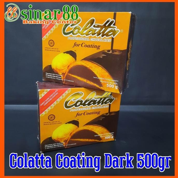 

] Colatta Coating Dark 500gr (Coklat Siram)