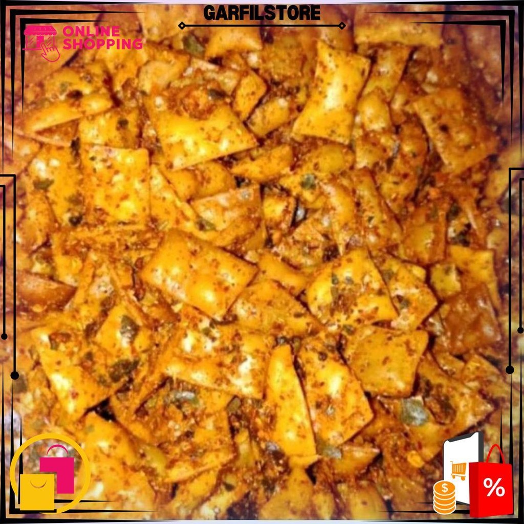 

1 Kg Kulit Pangsit Pedas Daun Jeruk/Pangsit Goreng/Kulit Pangsit Termurah/Terlaris/Bisa Cod Ramadhan Sale