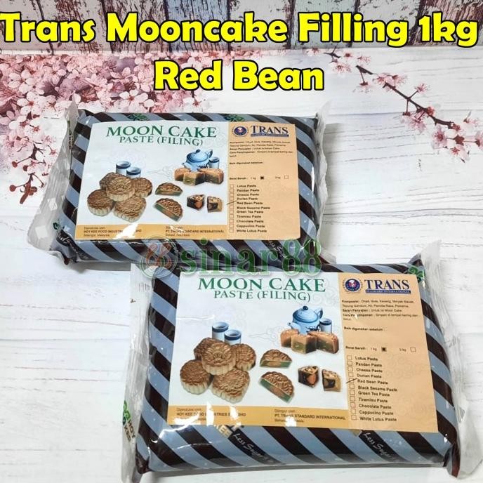 

langsung order saja] Trans Mooncake Filling Red Bean 1kg