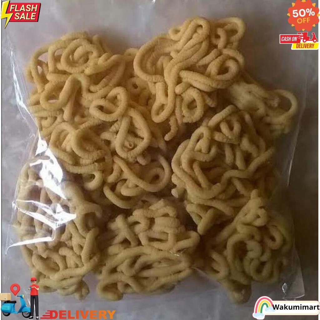 

Kue Unthuk Yuyu/Cacing.Makanan Ringan/Snack/Cemilan 1 Kg D Cod