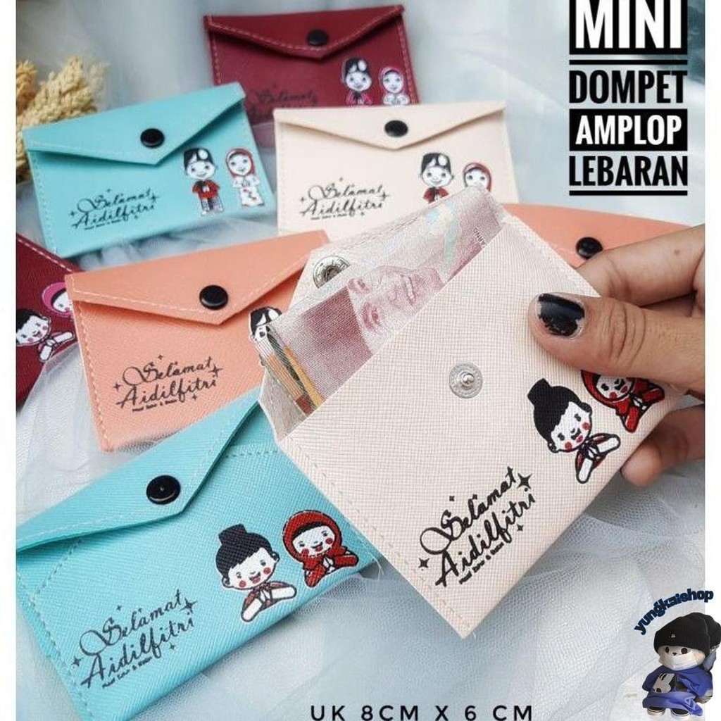 

[ 12 Pcs ]Mini Dompet Amplop Lebaran / Idul Fitri Per Pack Isi 12Pcs Bisa Cod Murah