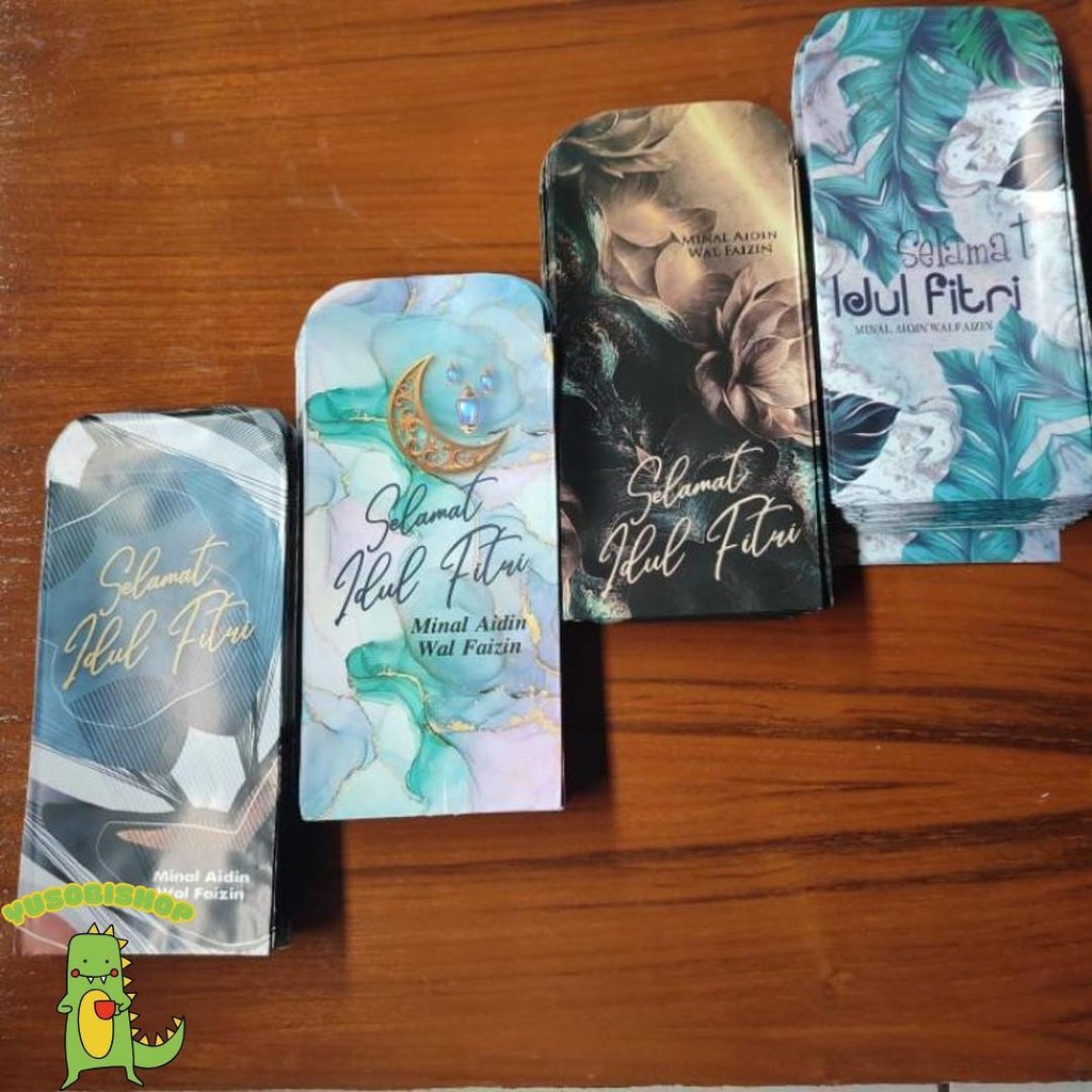 

[50Pcs] Amplop Angpao Lebaran 2025 Motif Abstrak Murah Promo