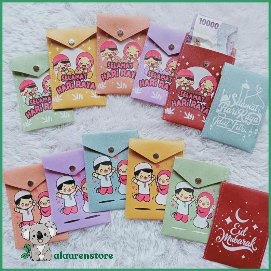 

(12Pcs) Amplop Lebaran Unik Potrait Murah