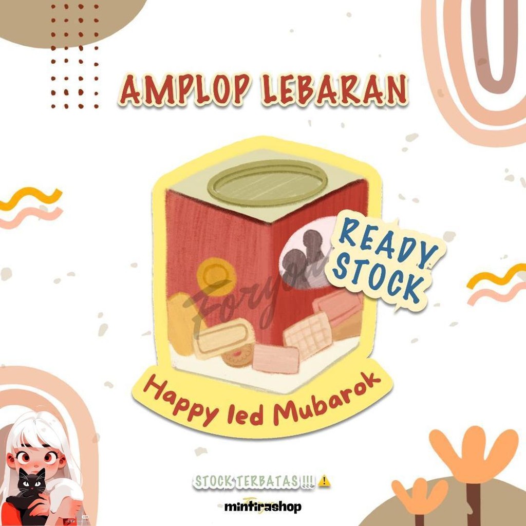 

Amplop 3D Lebaran Tebal (9Pcs) Cod