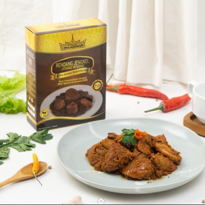 

New! Promo Idul Fitri Rendang Jengkol Oma Keenan 250 g Lebaran