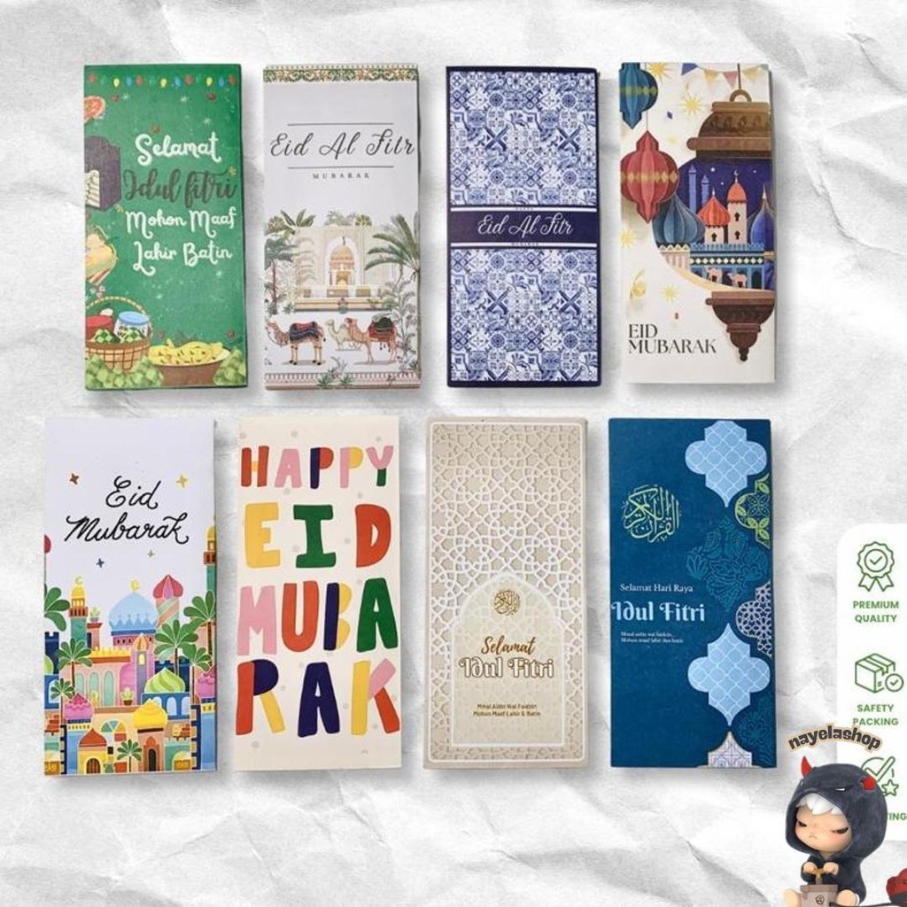 

[ Ready Stok] Amplop Lebaran Premium Exclusive Super Tebal / Amplop Idul Fitri / Amplop Hari Raya / Angpao Lebaran Murah