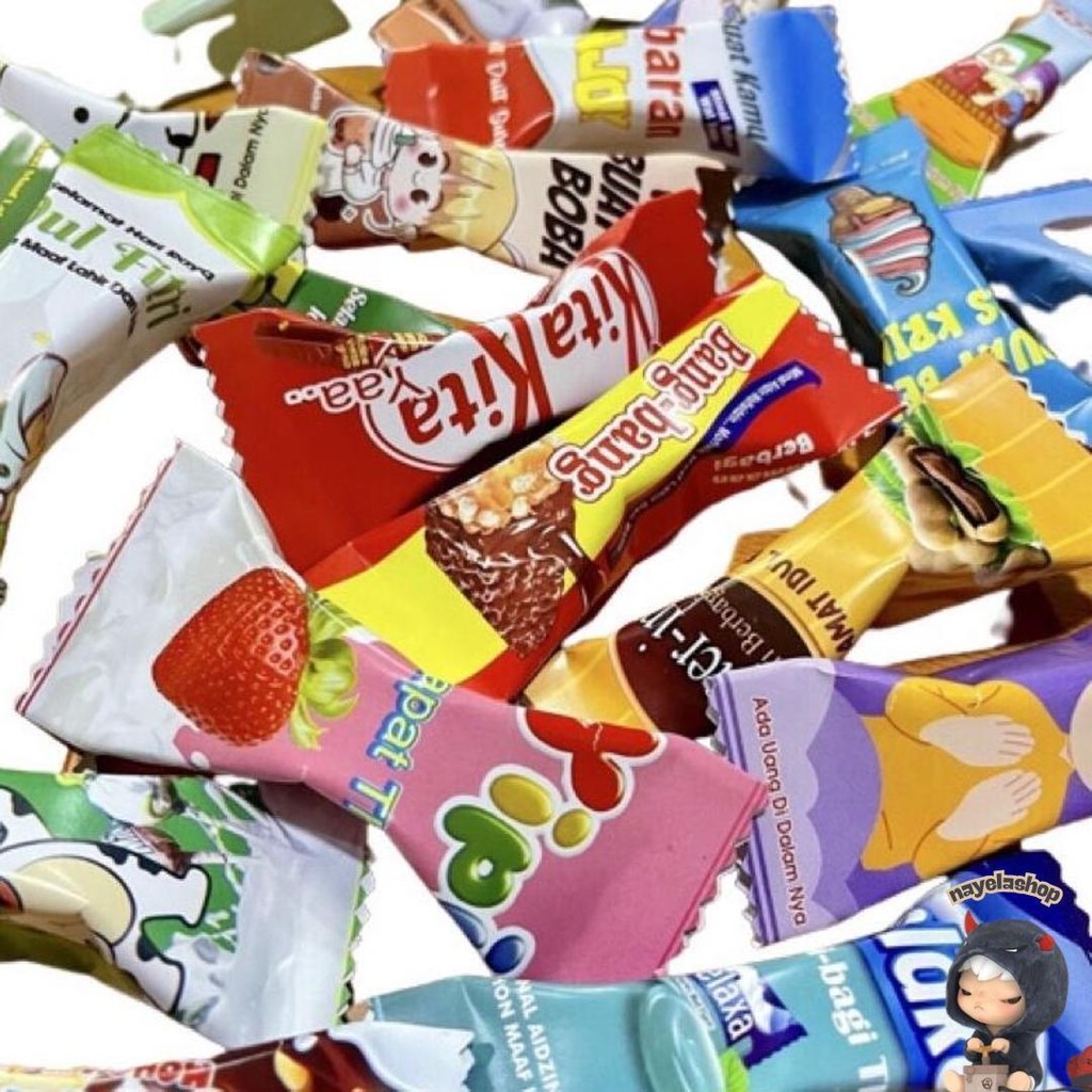

100Pcs Amplop Lebaran Permen Promo