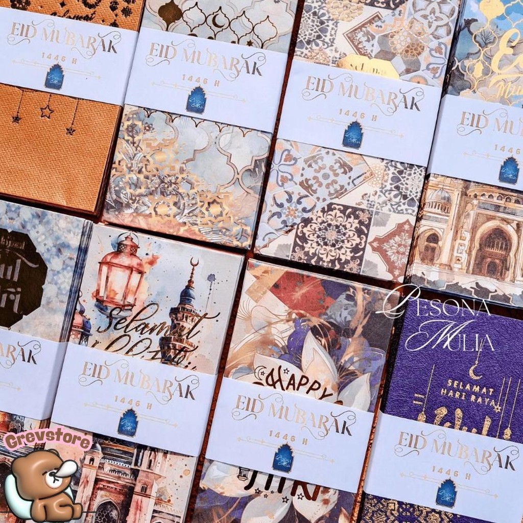 

[Limited] Exclusive Amplop Lebaran Super Mewah Platinum 10 Lembar Emboss Premium Angpau Thr Murah