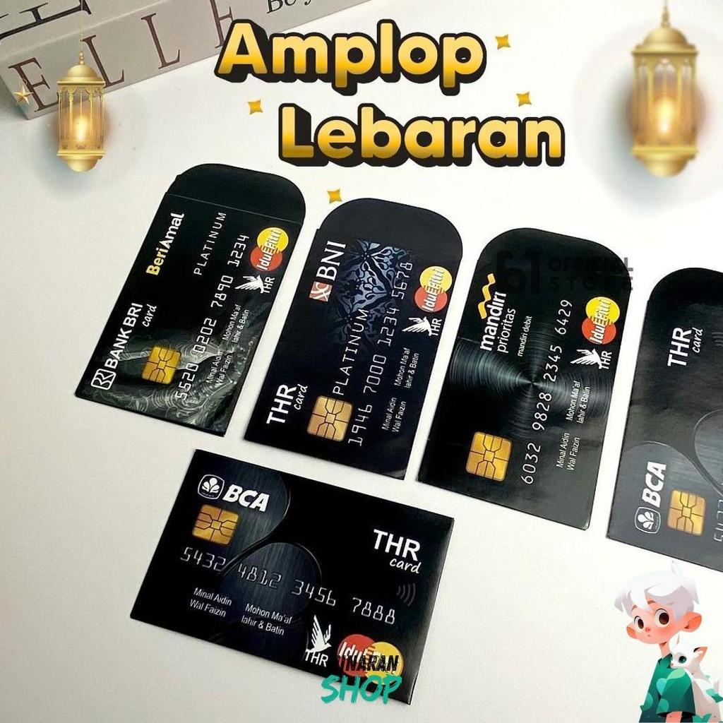 

Amplop Thr Ramadhan 2025 Model Atm Angpou Ramadhan Kertas Amplop Buat Hari Raya Isi 100 Lembar Diskon