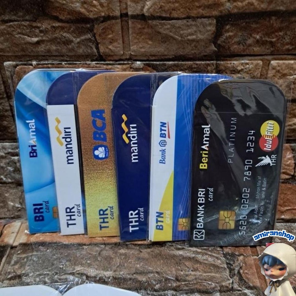 

( 100 Lembar ) Angpau/Amplop Lebaran Idul Fitri Karakter Atm Murah