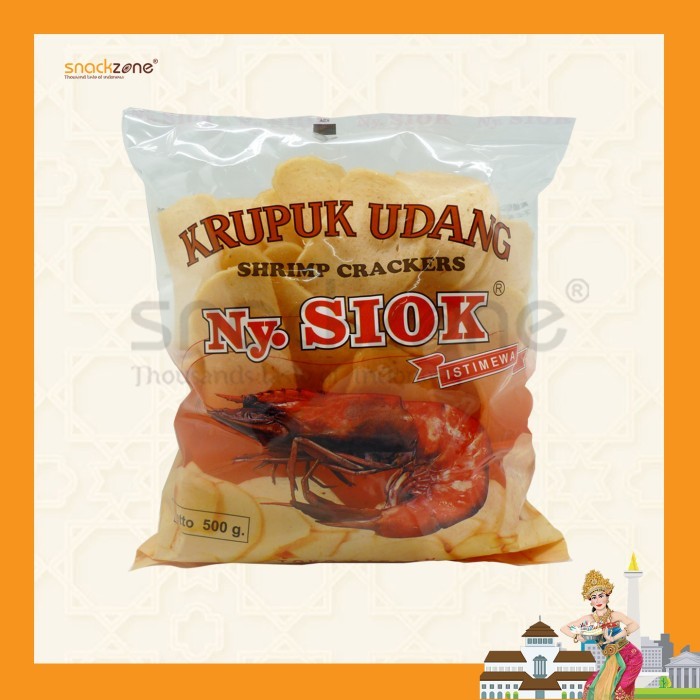 

KERUPUK UDANG NY. SIOK / KERUPUK LEBAR NY. SIOK