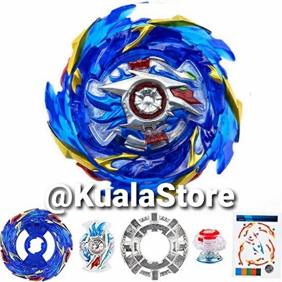 BEYBLADE BURST SUPERKING SPARKING LAUNCHER HELIOS VOLCANO B174 DX