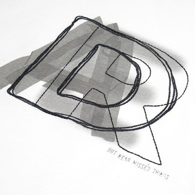 Ader Error AE Spray Logo T-Shirt Terlaris