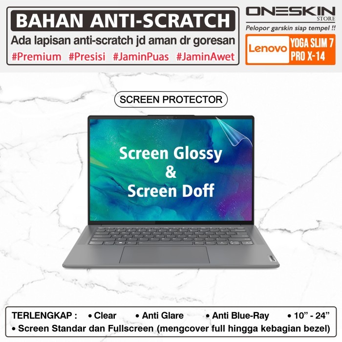 Screen Guard Protector Lenovo Yoga Slim 7 7i ProX-14 14ARH7 14IAH7