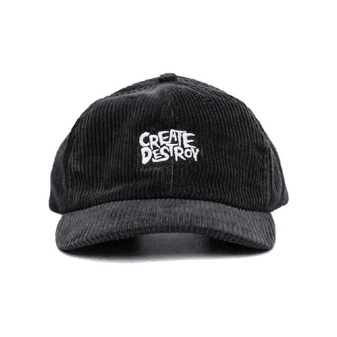 topi Corduroy Hitam Omidoki topi Bisbol Black Cap Fashion Pria Wanita Distro Original Aksesoris Hat 