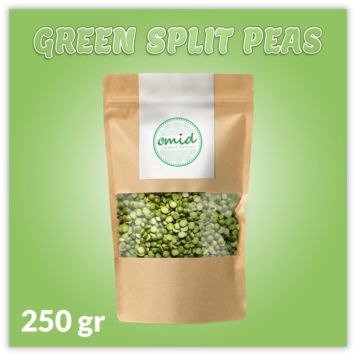 

Organic Green Split Beans - Kacang Hijau Belah - 250 gr