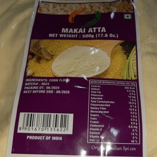 

$$$$] MAKAI ATTA TASTE OF INDIA 500G / Tepung Jagung