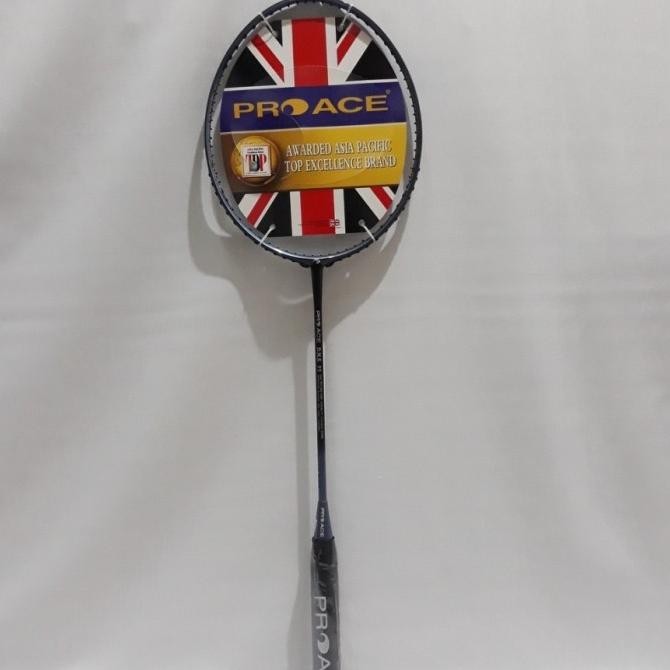 Raket Badminton Pro ace DMS 99/D.M.S 99 komplit tas+kaos+senar ORI Terlaris