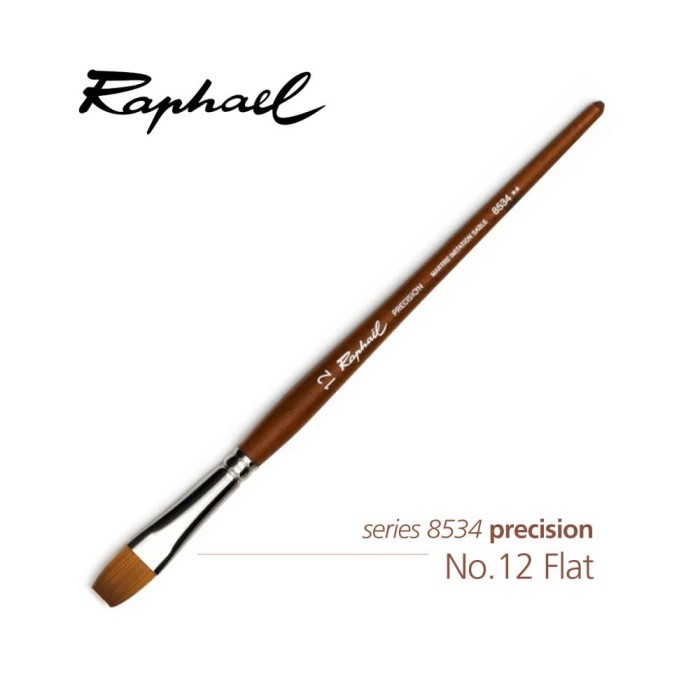 

RAPHAEL 8534 Precision No.12 Flat Brush