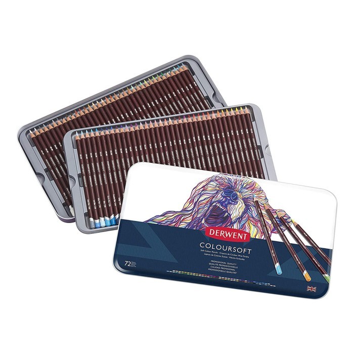 

DERWENT Coloursoft 72 pcs