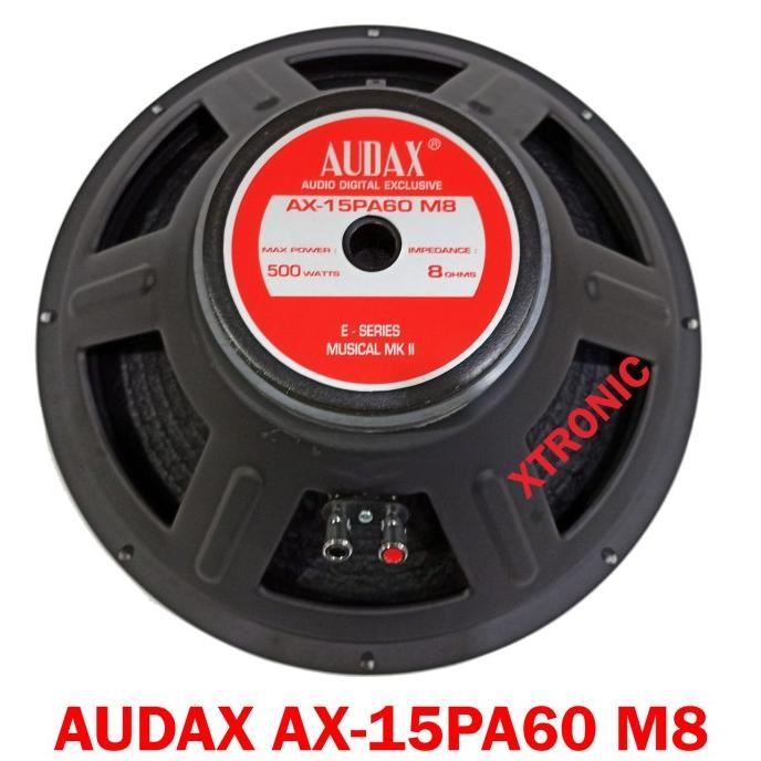 Speaker 15 inch AX 15PA60 Speaker Audax 15PA60 15" PA 60 M8 500W Terlaris