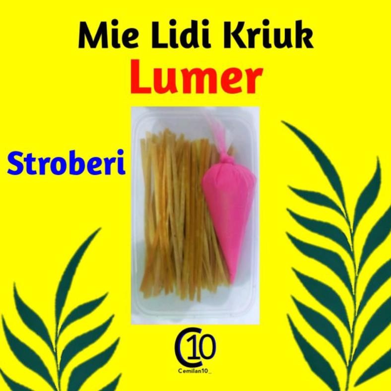 

mie lidi lumer / mie lidi / mie lidi coklat lumer