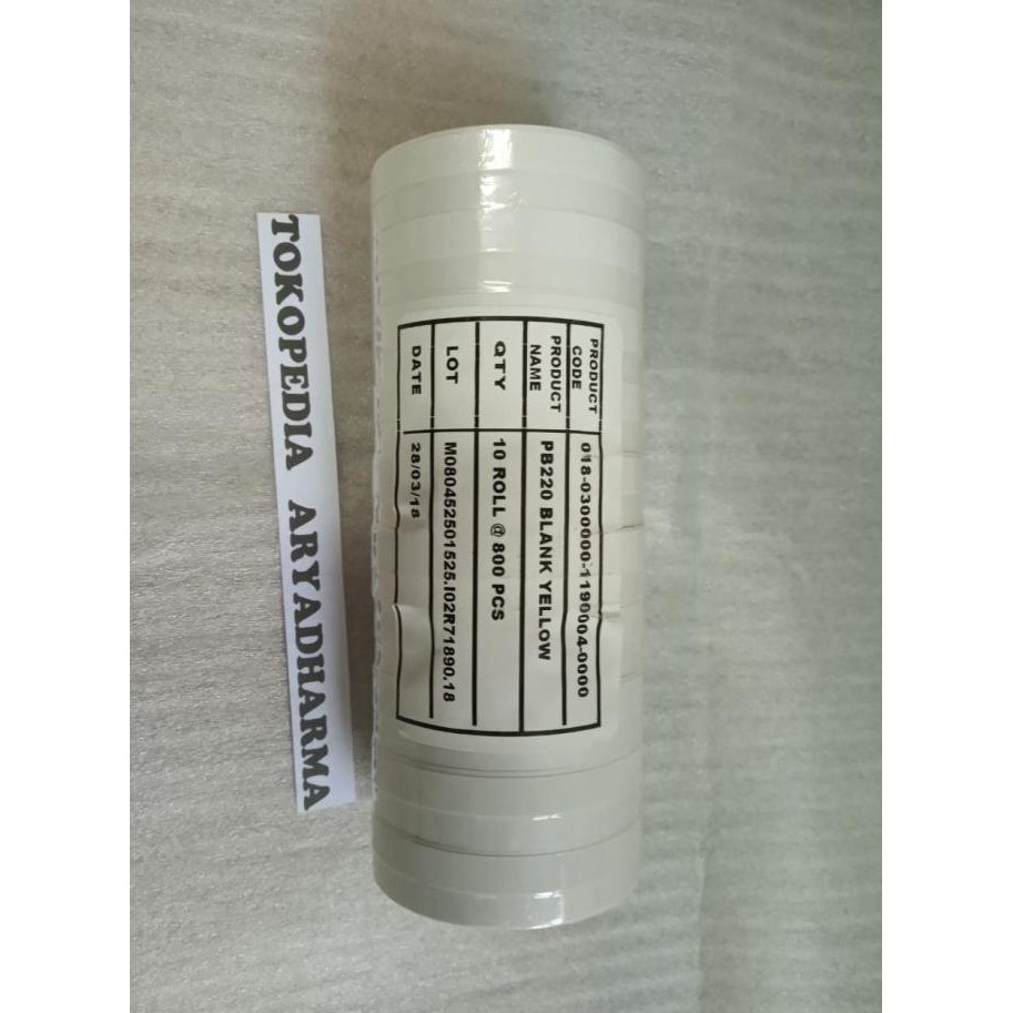 

LABEL STICKER PENEMPEL HARGA SATO WARNA KUNING