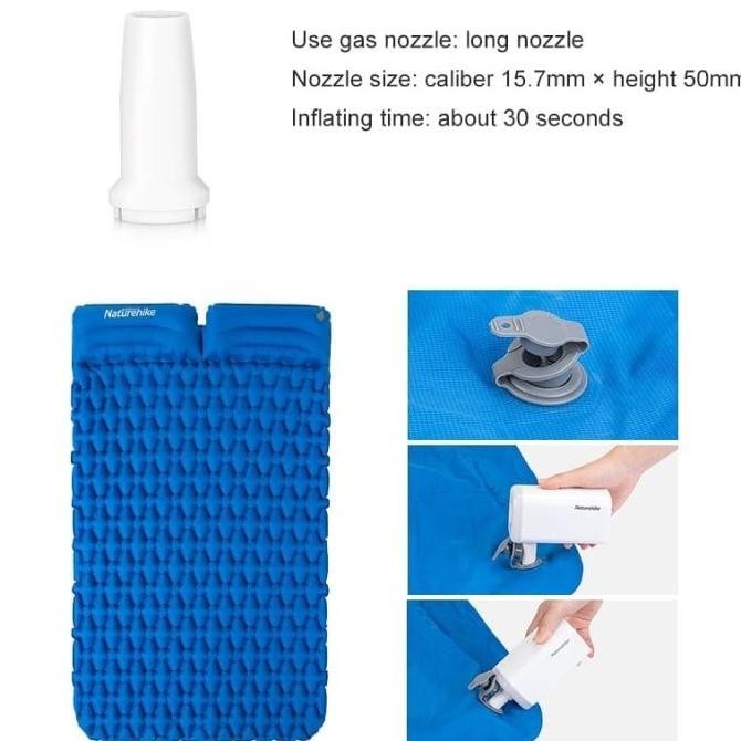 POMPA MATRAS 3 IN 1 NATUREHIKE NH18Q001-A Terlaris