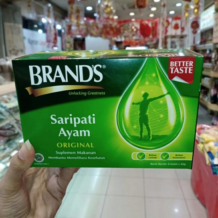 

BRAND'S (K) SARI PATI AYAM CHICKEN ESSENCE KODE 542