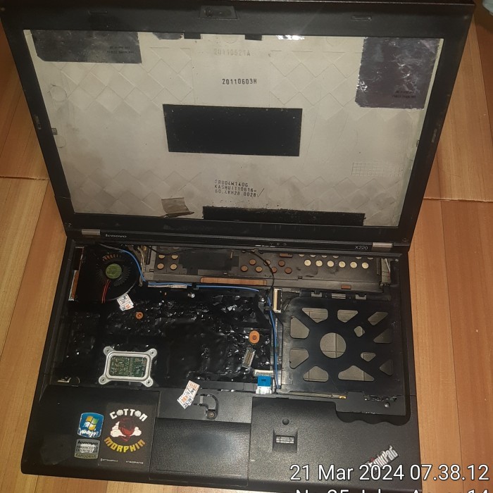 thinkpad x220 i7 mainboard dan casing