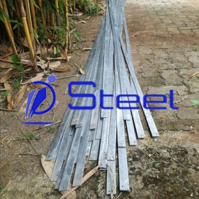 Plat Strip Galvanis 3mm x 6 M (Lebar 30mm) Flat Bar 3 mm HDG