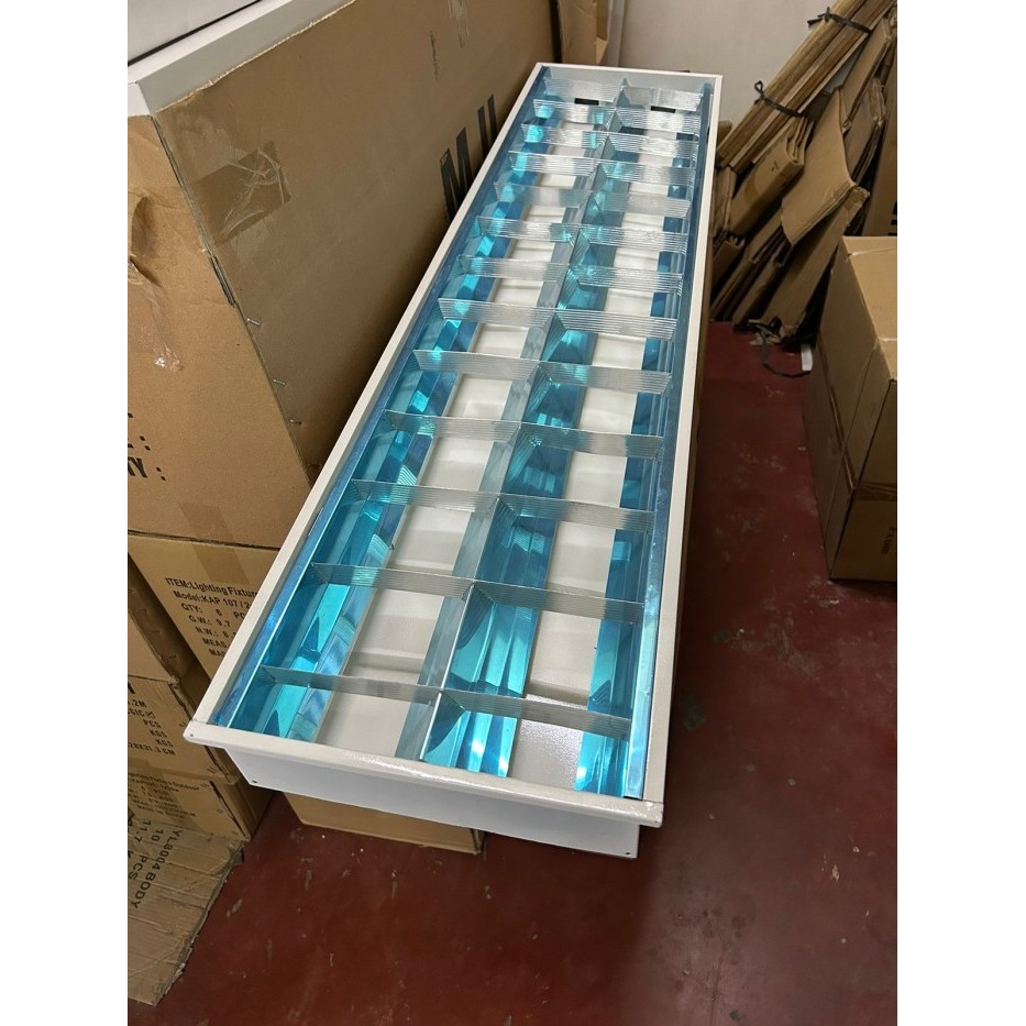 Kap RM 2x36 120cm RM Inbow rm 2 x 36 120 cm Lampu LED Philips Komplit