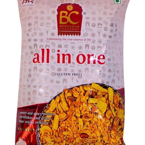 

best seller] ALL IN ONE BHIKHARAM CHANDMAL 200G / Mix Namkeens / Mix Farshan / Indian Snacks